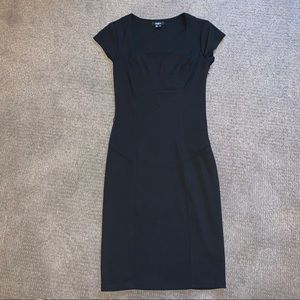 Macy’s XOXO black body-con dress